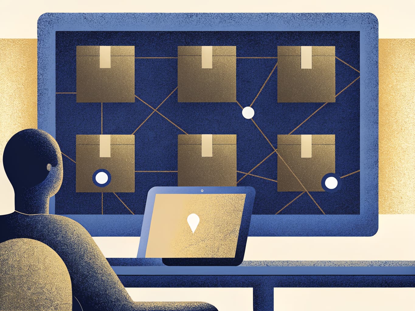 Parcel9 dashboard showing package tracking